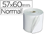 ROLO PAPEL PARA IMPRESSORA 57X60X11 MM 60 GR