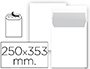 ENVELOPE LIDERPAPEL N.10 BOLSA FOLIO PROLONGADO BRANCO 250X353 MM TIRA DE SILICONE PACK DE 25 UNIDADES