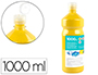 GUACHE ESCOLAR LIDERPAPEL 1000 ML AMARELO PRIMARIO