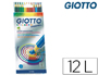 LAPIS DE COR GIOTTO STILNOVO AGUARELAVEIS CAIXA DE 12 CORES