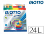 LAPIS DE COR GIOTTO STILNOVO AGUARELAVEIS CAIXA DE 24 CORES