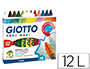 LAPIS DE CERA GIOTTO MAXI CAIXA DE 12 CORES