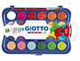 AGUARELA GIOTTO 24 CORES ESTOJO DE PLASTICO