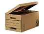 CAIXA PARA ARQUIVO MORTO FELLOWES EM CARTAO RECICLADO CAPACIDADE 6 CAIXAS DE ARQUIVO 80 MM 293X390X560 MM
