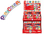 BARRA DE MAQUILHAGEM PLAYCOLOR MAKE UP BASIC EXPOSITOR DE 24 UNIDADES CORES SORTIDAS