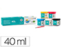 GUACHE LIDERPAPEL ESCOLAR 40 ML 5 CORES SORTIDAS + PINCEL