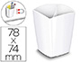 PORTA LAPIS CEP MAGNETICO BRANCO 78X74X95 MM