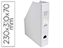 PORTA REVISTAS EXACOMPTA PVC LOMBADA 70MM COR BRANCO 230X310X70 MM