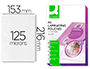 BOLSA DE PLASTIFICAR Q-CONNECT 153 X 216 MM 125 MICRONS DIN A5 CAIXA DE 100 UNIDADES