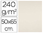CARTOLINA LIDERPAPEL 50X65 CM 240 GR CREME PACK DE 25 UNIDADES