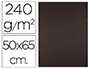 CARTOLINA LIDERPAPEL 50X65 CM 240 GR CASTANHO PACK DE 25 UNIDADES