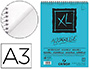 BLOCO DE DESENHO AGUARELA CANSON XL AQUARELLE GRANO FINO DIN A3 MICROPERFURADO ESPIRAL 29,7X42 CM 30 FOLHAS 300 GR