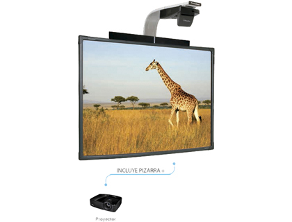 QUADRO INTERATIVO PROMETHEAN ABT78D COM PROJETOR OPTOMA S321E SUPORTE