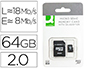 CARTAO DE MEMORIA SD MICRO Q-CONNECT FLASH 64 GB CLASSE 10 COM ADAPTADOR