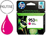 TINTEIRO HP 953 XL OFFICEJET PRO 7740 / 8218 / 8710 / 8715 / 8720 / 8725 / 8730 / 8740 / 8745 MAGENTA 1.450 PAG
