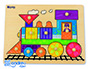 PUZZLE ANDREUTOYS MADEIRA COMBOIO 10 PECAS