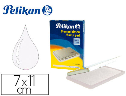 ALMOFADA PARA CARIMBOS PELIKAN N 2, 7 X 11 CM SEM TINTA