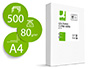 PAPEL DE COR Q-CONNECT DIN A4 80 GR AMARELO INTENSO EMBALAGEM DE 500 FOLHAS