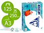 PAPEL FOTOCOPIA CLAIREFONTAINE DIN A3 250 GR EMBALAGEM DE 125 FOLHAS