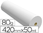 PAPEL REPROGRAFIA PARA PLOTTER 420MMX50MT 80GR IMPRESSAO TINTEIRO