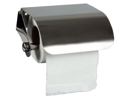 DISPENSADOR Q-CONNECT DE PAPEL HIGIENICO ACO INOXIDAVEL 122X98X45 MM