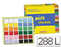 LAPIS DE CERA DACS CLASSBOX CAIXA DE 288 UNIDADES 12 CORES SORTIDAS