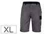 BERMUDA DELTAPLUS COM CINTURA AJUSTAVEL E 5 BOLSOS COR CINZA-VERDE TAMANHO XL
