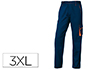 CALAS DELTAPLUS COM CINTURA AJUSTAVEL E 5 BOLSOS COR AZUL LARANJA TAMANHO XXXL