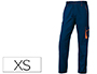 CALAS DELTAPLUS COM CINTURA AJUSTAVEL E 5 BOLSOS COR AZUL LARANJA TAMANHO XS