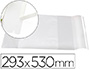 FORRA LIVROS LIDERPAPEL COM ABA AJUSTAVEL ADESIVO 293 X 530 MM