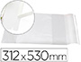 FORRA LIVROS LIDERPAPEL COM ABA AJUSTAVEL ADESIVO 312 X 530 MM
