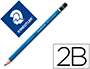 LAPIS DE GRAFITE STAEDTLER MARS LUMOGRAPH 100 2B UNIDADE