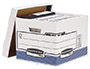 CAIXA PARA ARQUIVO MORTO FELLOWES EM CARTAO RECICLADO CAPACIDADE 4 CAIXAS DE ARQUIVO FORMATO DIN A4 333X292X404 MM COR B