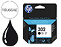 TINTEIRO HP 302 DESKJET 1110 / 2130 / 3630 OFFICEJET 3830 / 4650 ENVY 4520 PRETO 190 PAG