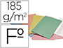 CLASSIFICADOR LIDERPAPEL DE CARTOLINA FOLIO CORES SORTIDAS EMBALAGEM DE 25 UNIDADES