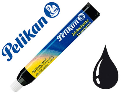TINTA DA CHINA PELIKAN A 17 PRETA P/B BLISTER DE 1 UNIDADE