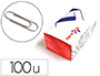 CLIPS LISMANIA L-OFFICE N4 32 MM CAIXA DE 100 UNIDADES